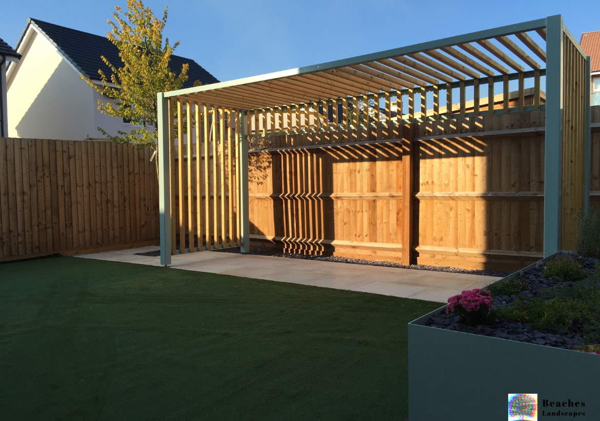 Our portfolio - recent landscaping work in Narrabeen - pergola and backyard