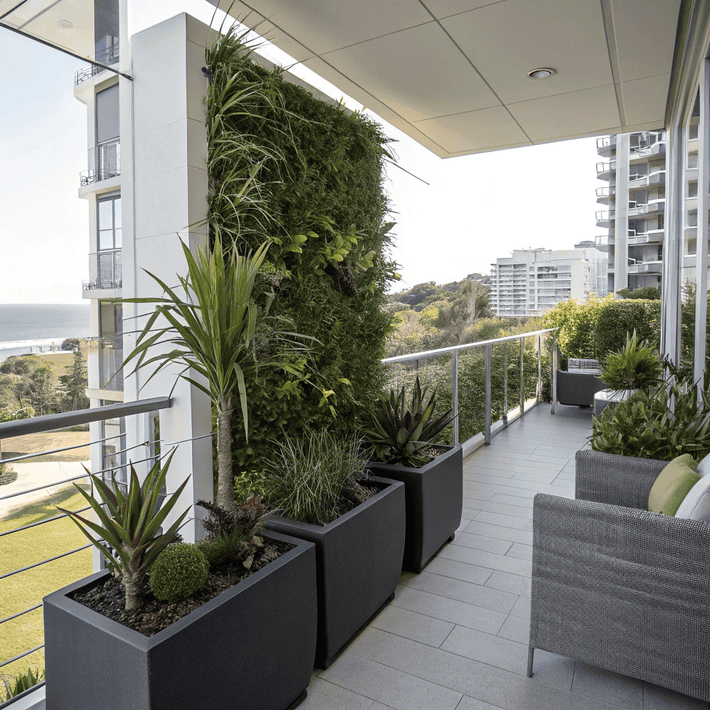 landscaping balcomy